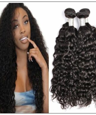 Peruvian Water Wave Hair Weaving-100% Human Hair img-min