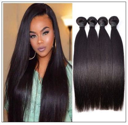 Silky straight hair weave img 3 min