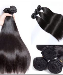 Straight Indian Human Hair Weave img 4-min