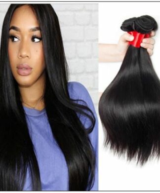 Straight Indian Human Hair Weave img-min