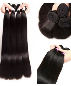 Straight Remy Hair Weave-100% Human Hair img 2-min