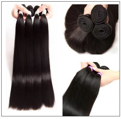 Straight Remy Hair Weave-100% Human Hair img 2-min