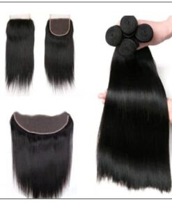 Straight hair closure img 3