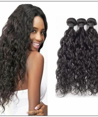 Unprocessed Virgin Malaysian Hair Natural Wave Weave img 3-min