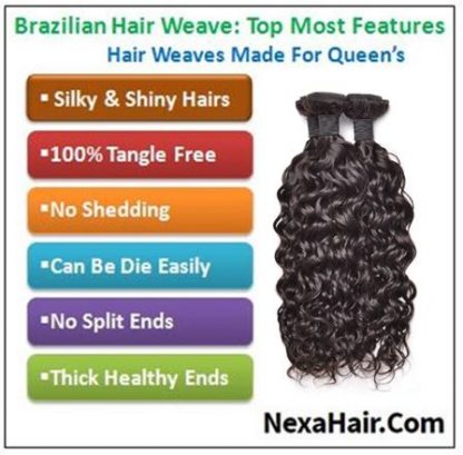 Unprocessed Virgin Malaysian Hair Natural Wave Weave img 4-min