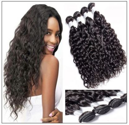 Unprocessed Virgin Malaysian Hair Natural Wave Weave img min