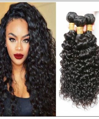 Water Wave Human Hair- 100% Virgin img 1-min