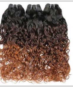Ombre Wet and Wavy Weave img 2-min