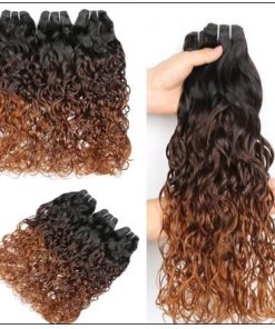 Ombre Wet and Wavy Weave img 3-min