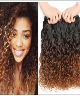 Ombre Wet and Wavy Weave img-min