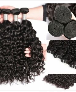 Wet and Wavy Hair Bundles With Closure img 3-min