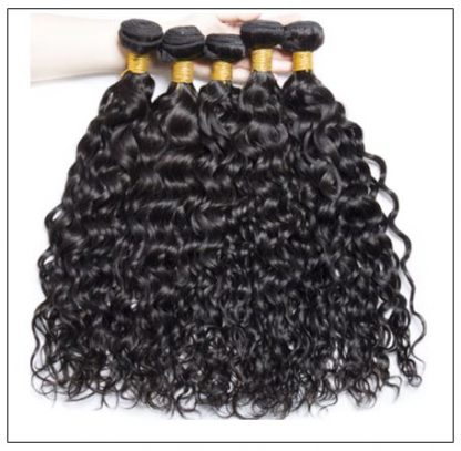 Wet and Wavy Human Hair Bundles img 2-min