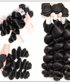 14 16 18 Brazilian Loose Wave Hair Extensions img 4-min
