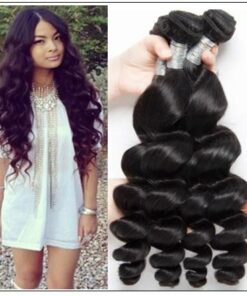 14 16 18 Brazilian Loose Wave Hair Extensions img-min
