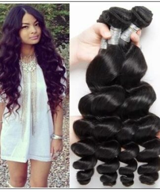 14 16 18 Brazilian Loose Wave Hair Extensions img-min