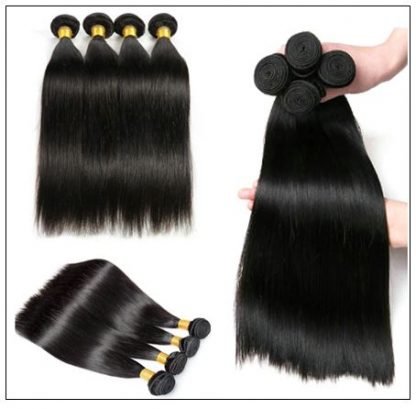 14 Inch Virgin Brazilian Hair Straight Hair Weave img 3-min