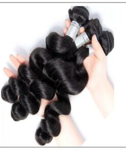 18 20 22 Brazilian Loose Wave Hair Weave img 2-min