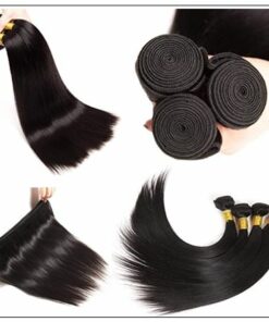 20 22 24 Brazilian Straight Hair Weave img 3-min