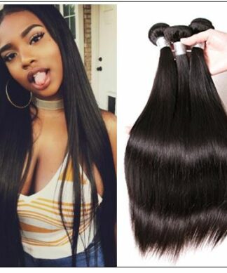 20 22 24 Brazilian Straight Hair Weave img min