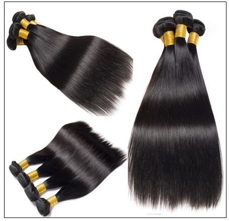 22 24 26 Inch Brazilian Hair Straight Hair Weave img 3-min