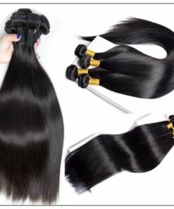 8 Inches Straight Brazilian Hair weave img 2-min