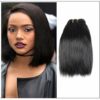 8 Inches Straight Brazilian Hair weave img-min
