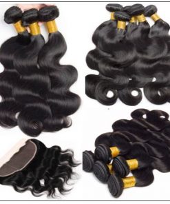 Brazilian Body Wave Frontal Hair Weave img 4-min