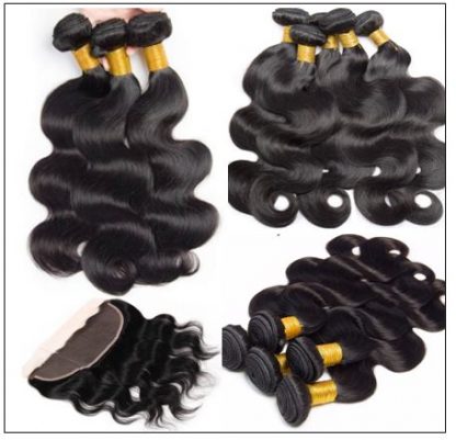 Brazilian Body Wave Frontal Hair Weave img 4-min