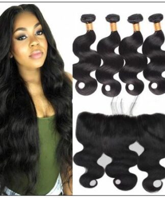 Brazilian Body Wave Frontal Hair Weave img-min