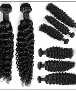 Brazilian Curly Frontal Hair Weave img 2-min