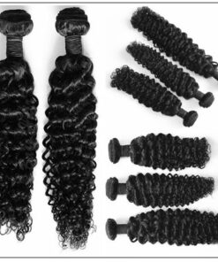 Brazilian Curly Hair Extensions With Closure img 3-min