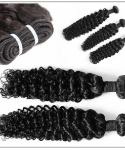 Brazilian Curly Hair Extensions With Closure img 4-min