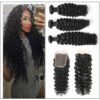 Brazilian Curly Hair Extensions With Closure img-min