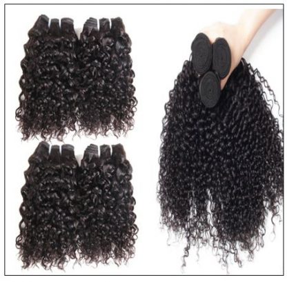 Brazilian Curly Virgin Wavy Hair Weave img 4 min