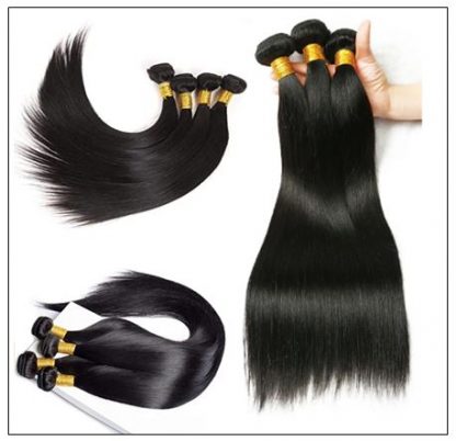 Brazilian Human Hair Bundles Straight Hair Extensions img 4-min