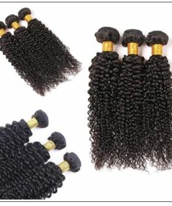 Brazilian Kinky Curly Remy Human Hair Weave img 3-min