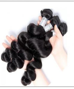 Brazilian Loose Wave Closure Hair Weave img 4-min