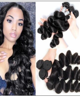 Brazilian Loose Wavy Hair Weave img-min