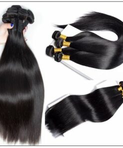Brazilian Natural Straight Weave Hair Extensions img 3-min