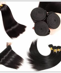 Brazilian Natural Straight Weave Hair Extensions img 4-min