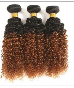 Brazilian Ombre Kinky Curly Hair Extensionsimimg 3