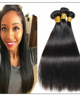 Brazilian Straight Hair 14 Inch Hair Extensions img-min