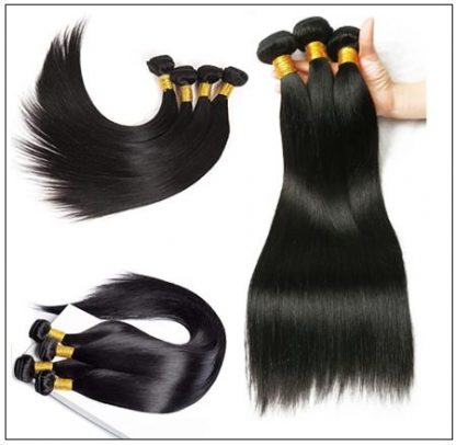 Brazilian Straight Human Hair weave img 2-min