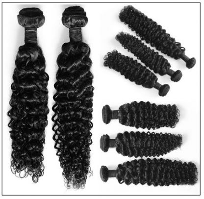 Mink Brazilian Curly Hair Weave img 2-min