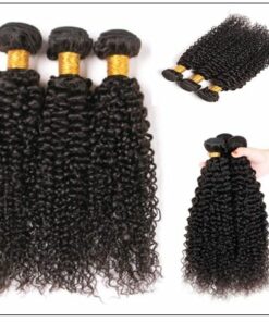 100% Virgin Hair Kinky Curly 3 Pcs With 13×4 Frontal img 2-min