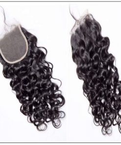 3 Bundles Brazilian Water Wave Virgin Hair Extension With Closure IMG 4-min