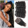 3 Bundles Brazilian Water Wave Virgin Hair Extension With Closure IMG-min