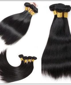 3 Bundles Straight Human Virgin Hair With 360 Lace Frontal img 4-min