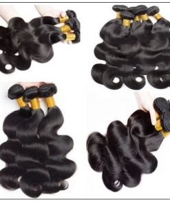 3 bundles Malaysian body wave with closure img 4