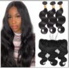 3 bundles body wave virgin hair with 360 frontal img